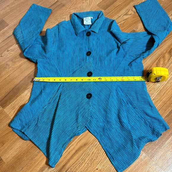 Vintage 1990’s Mill Valley Clothing Company, long sleeve blue blazer. Size S. - Picture 12 of 17